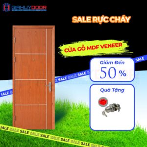 GIÁ TRỊ VƯỢT TRỘI CỦA CỬA GỖ CÔNG NGHIỆP MDF GIAHUYDOOR
